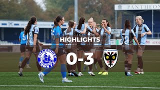 MATCH HIGHLIGHTS Billericay Town 0  3 AFC Wimbledon [upl. by Kalagher701]