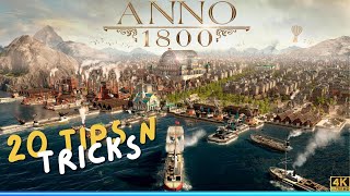 Anno 1800  20 Tips and Tricks essential for the game in Hindi [upl. by Kushner]