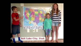 Western United States and Capitals Song [upl. by Ineslta804]