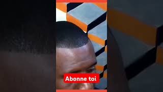 Coiffure homme noir sans tondeuse sans électricité suite et fin [upl. by Friend]