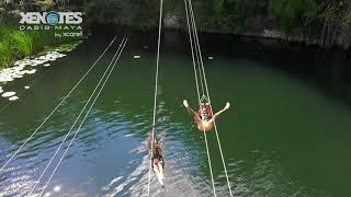 BIENVENIDO A XENOTES  Tour de aventura por cenotes naturales en Cancún México [upl. by Lightman325]