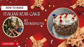 How to make Italian Rum Cake [upl. by Sunday]