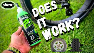 Slime 2 in1 Tire amp Tube Sealant Does It Work [upl. by Nageem535]