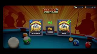 PLAY WITH DIGITIZED CUE 8 BALL POOL BET OF 1000000 COINS [upl. by Waxler854]