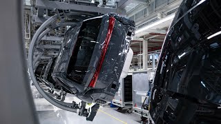 2025 Audi A5 production line in Neckarsulm plant [upl. by Itak]