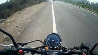 Avenger 150 street top speed [upl. by Nosmoht]