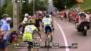 TOUR DE FRANCE 2009LE GRAND BORNAND parte 4 [upl. by Nhguavaj]