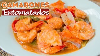 COMO HACER CAMARONES ENTOMATADOS [upl. by Innig]