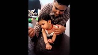 Ataxic cerebral palsy child therapy [upl. by Odlawso747]