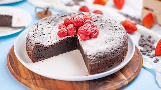 Keto Flourless Chocolate Cake Recipe  ONLY 3 Ingredient  Anyone Can Make It [upl. by Godderd]