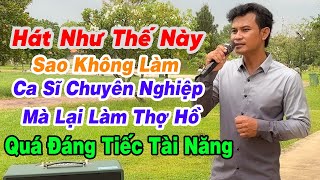 Hát Hay Như Ca Sĩ Mà Đi Làm Thợ Hồ Thật Tiếc l Trăng Tàn Trên Hè Phố l THOẠI VŨ Chàng Trai KHƠ ME [upl. by Norvol616]