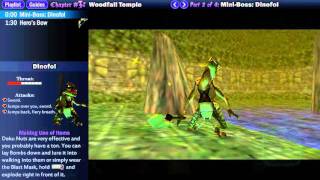 Legend of Zelda Majoras Mask Walkthrough 03 24 quotWoodfall Temple Dinofolquot [upl. by Nil667]