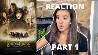 THE LORD OF THE RINGS THE FELLOWSHIP OF THE RING MOVIE REACTION PART 1 [upl. by Durante514]