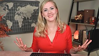 Travel Agent ✈️ ASMR ✈️ Soft Spoken Typing Page Flipping [upl. by Enella433]