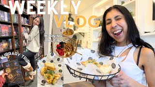 WEEKLY VLOG weight gain morning routine mental health update social media break amp more 2 [upl. by Nyvar]