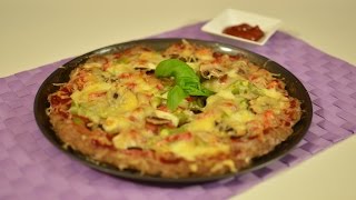 46  Hackfleisch Pizza  LowCarb  KanalELF  Koch und Back Rezepte [upl. by Ardnahc36]