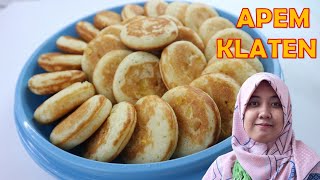 Resep Kue Nusantara  Cara Bikin Apem Panggang Apem Klaten  Apem Jawa [upl. by Conover258]