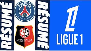 PSG  Stade Rennais 31 Résumé du match  Ligue 1 20242025 [upl. by Pryce955]