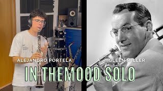 In the mood trumpet solo Clarinet cover [upl. by Silver]