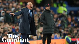 Benítez says everybody has to be disappointed after Everton loss to Liverpool [upl. by Sadowski]