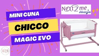 Review minicuna de colecho Chicco next 2 me Magic Evo [upl. by Tawney]