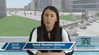 Karataylılar Anlatıyor Enerji Yönetimi Bölümü [upl. by Ashok]