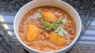 Beans Curry  Sugar Beans [upl. by Eidna51]