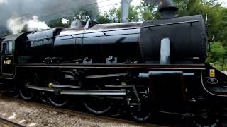 44871 The Waverley at Kirkstall making its way to Carlisle 4824 [upl. by Egwan]