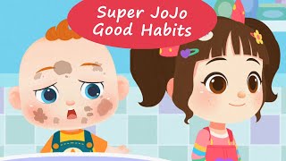 Super JoJo Good Habits  Lets Develop Hygiene Diet and Sleep Habits with JoJo  BabyBus Games [upl. by Beaulieu13]