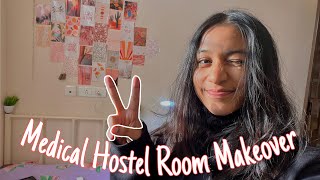 Medical Hostel Makeover Vlog MBBS Vlog  Raima Pradhan [upl. by Sihtam491]