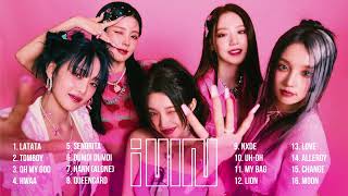 Playlist 여자아이들 GIDLE Top Songs of 2023 [upl. by Atinrahc]