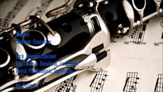 Mozart Clarinet Concerto K 622 Brymer [upl. by Trofmoc]