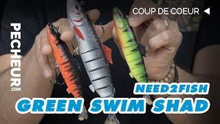 Green Swim Shad de Need2Fish [upl. by Reinhold278]