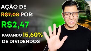 Top 5 ações BARATAS abaixo de 8 reais  método preço justo [upl. by Pauwles815]