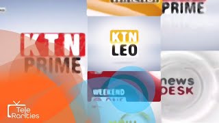 TeleRarities  KTN Kenya news intros history [upl. by Himelman]