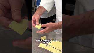 How To Make Bow Tie Pasta Farfalle 🍝 pasta culinaryschool farfalle culinaryeducation [upl. by Baxter140]