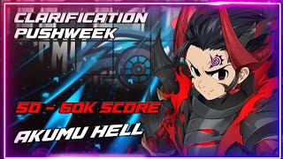 AKUMU HELL PUSHWEEK 7DSGRANDCROSS❗❗ [upl. by Niwri]