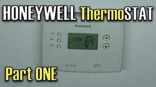 Honeywell RTH2510 Digital 7day Thermostat  PROGRAMMING amp Setup  HOW to Guide [upl. by Annaeerb]