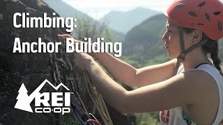 Rock Climbing Building a TopRope Anchor Using the Quad [upl. by Springer405]