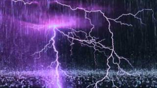 Rain and thunderstorm  an hour of relaxing ASMR noise for your ears [upl. by Harahs]