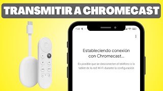 Cómo Transmitir de un Celular a una TV desde Chromecast No Smart TV [upl. by Kifar]