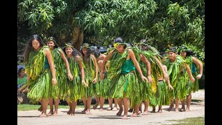 Traditional Polynesian dance  MANGAREVA ISLAND French Polynesia [upl. by Guillaume]