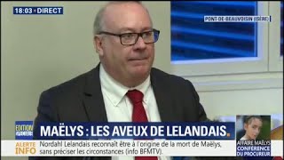 quotNous avons découvert les restes de Maëlysquot annonce le procureur [upl. by Ainigriv]