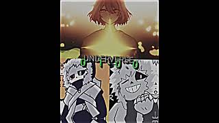 Frisk vs underverse arcs underverse undertale jaelpeñaloza powerscaling frisk underverse08fax [upl. by Worra]