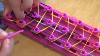 How to make a crazy loom bracelet waterfall [upl. by Newell]