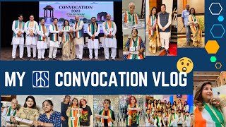 ICSI Convocation 2023🔥NIRC ICSI Convocationconvocationday companysecretary vlogcs csritugoel [upl. by Kawai]