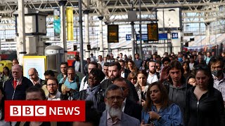 Why are the biggest national rail strikes in 30 years happening in the UK  BBC News [upl. by Ihp]