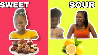 SWEET VS SOUR CHALLENGE [upl. by Archy]