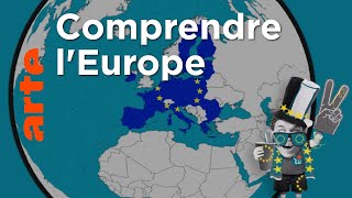 Comment fonctionne lEurope   Stories of Conflict le monde en 5min chrono  ARTE [upl. by Assiran361]