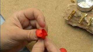 How to Make Decorative Candles  Making Paper Flowers for a Homemade Candle [upl. by Nnylidnarb837]